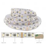 RGBW | RGBWW LED Strips, 16.4FT/5M SMD5050-300 60LEDs 19.2W per Meter 4in1 RGBW LED Strip Lights