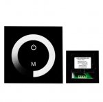 12V-24V DC TM06 Wall Panel Touchable Color Ring LED Dimmer Controller for Single Color LED Strips