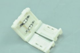 LED Strip Clip for 5050 3528 5630 Single Color Strip Connect optional 10mm 8mm 12mm 2pin Easy adapter