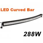 288W Curved LED Light Bar Double Row 96*3W CREE LED Work Light For Car Driving