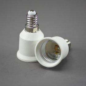 E14 to E27 Screw Base Light Bulb Splitter E27 Socket Converter