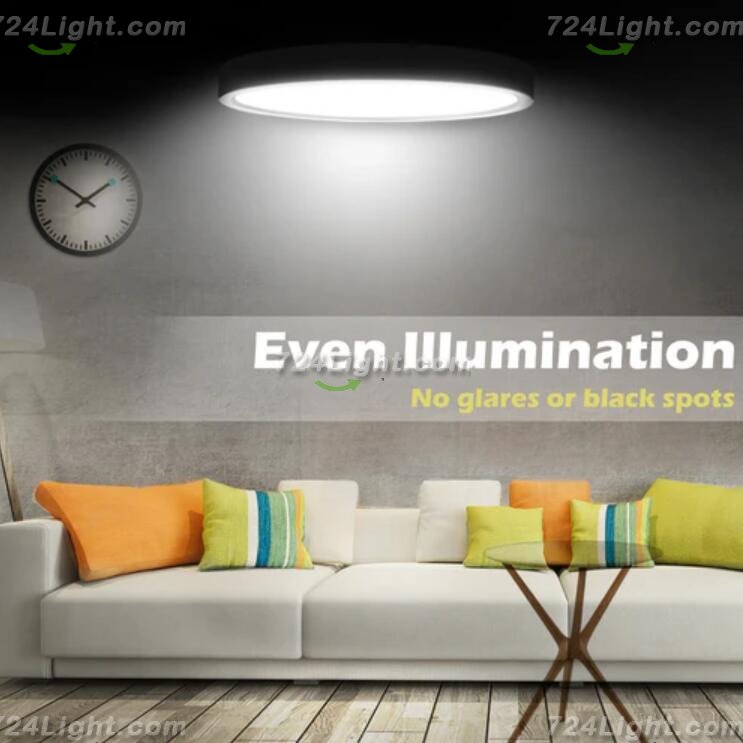 15.74 Inch 32W LED Light Fixtures Ceiling Flush Mount for Bedroom, Kitchen, BathroomLamps Ultrathin