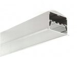 LED Aluminium Channel 1 Meter(39.4inch) Recessed 75mm(H) x 100mm(W) suit for max 69.5mm width strip light