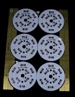 15W 10LED SMD5730 5630 Circular Aluminum Plate Diameter Combination Î¦48mmx6