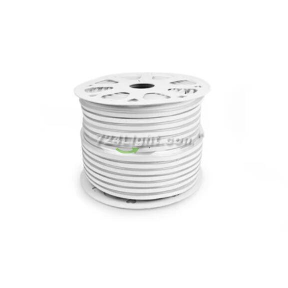 65.6FT (20Meters) LED Neon Rope Lights 8x16(mm) Neon LED Strip Lights 8Watt 120LEDs/M Flexibl 110V/220V AC Rope Lights Waterproof, Custom Cuttable Neon Lighting for In&Outdoor