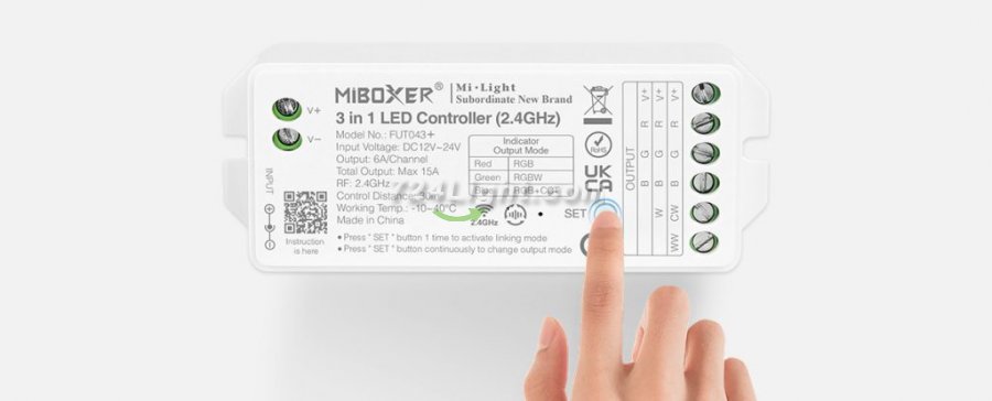 MiBOXER FUT043+ 3 in 1 LED Controller (2.4GHz)