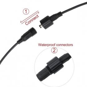 3Pcs 18W 1.6ft Waterproof LED Flexible Grow Strip Lights w/ 2A Power Supply for Indoor Plants Growing/Greenhouse/Potted Plant/Hydroponic Garden