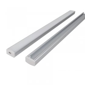 New 1307 with magnet magnetic installation shelf line light hard light bar aluminum groove shell kit