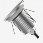 8PCS Pack 1W 12-24V DC IP67 Outdoor Moonlight LED Deck Light LED Corner Light for Corridor Steps