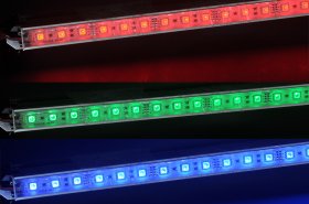 1meter 39.3inch 12V Superbright Waterproof 5050 RGB Color Changing LED Rigid Strip Bar