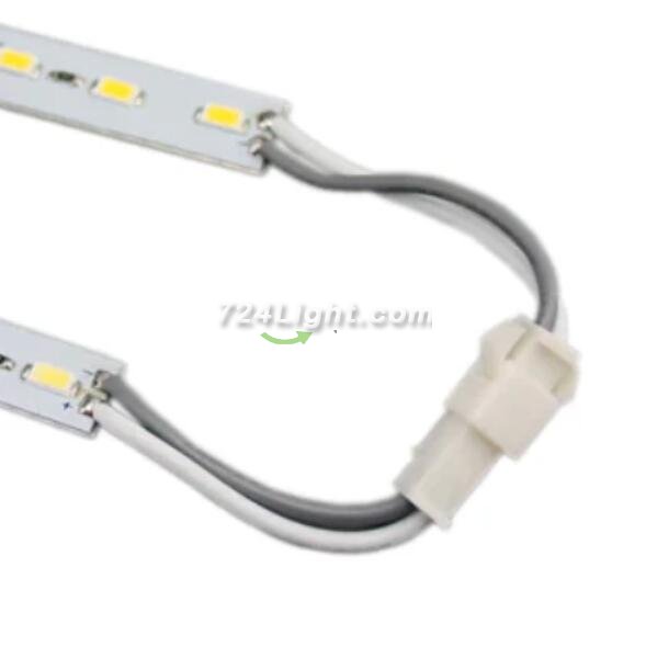 5 / 10 Pack SMD5630 Rigid LED Strip lighting 72LEDs per Meter with U Aluminum Shell