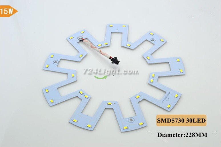 5730 Led Dome Light Plate SMD5730 High Brightness Plum Blossom LED Aluminum Plate