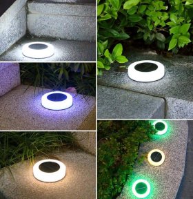 Solar Buried Light, Outdoor Led Landscape Light for Garden Path Lawn Decoration