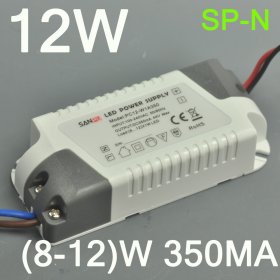 12W LED Driver(8-12)x1W LED Constant Current 12 Watt Driver 350MA 42V