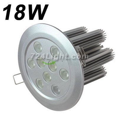 Superbright CREE 18W LD-DL-AJ-01-18W 9*2W LED Jewellery Downlight Cut-out 120mm-130mm Diameter 5.4\" LED Down Light