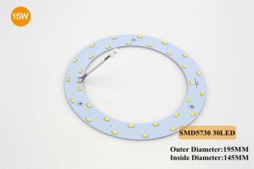 5730 Led Dome Light Plate SMD5730 High Brightness Circular LED Aluminum Plate