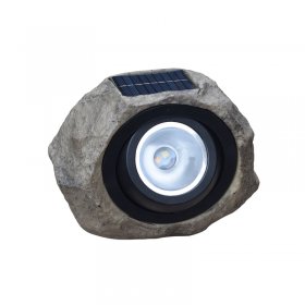 Solar Simulation Stone Light, Outdoor Waterproof Garden Light for Garden Lawn Path Decorative Spotlight