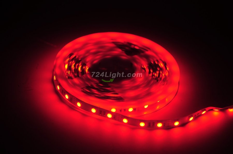 Superbright RGB LED Flexible Light Strip SMD5050 Multicolor Strip Light 12V 5 meter(16.4ft) 300LEDs