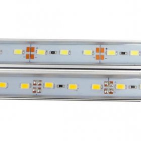 5 / 10 Pack SMD5630 Rigid LED Strip lighting 72LEDs per Meter with U Aluminum Shell