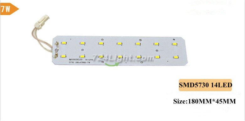 5730 Led Dome Light Plate SMD5730 High Brightness Rectangle LED Aluminum Plate