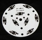 9W CREE LED High Power Aluminum Plate Diameter 70mm 9 Series Connections