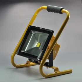 Dimmable 30W Portable LED Flood Light Rechargeable LED Floodlight With Dimmer Switch