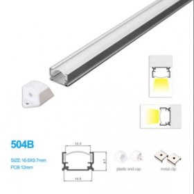 14.6*9.7MM LED Aluminum Profile for LEDStrip Lighting