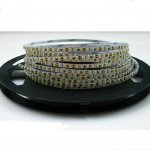 5mm Wide White Background Super Slim DC 12V Dimmable Flexible LED Strips SMD3014-600 120 LEDs/Mtr