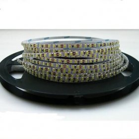 5mm Wide White Background Super Slim DC 12V Dimmable Flexible LED Strips SMD3014-600 120 LEDs/Mtr