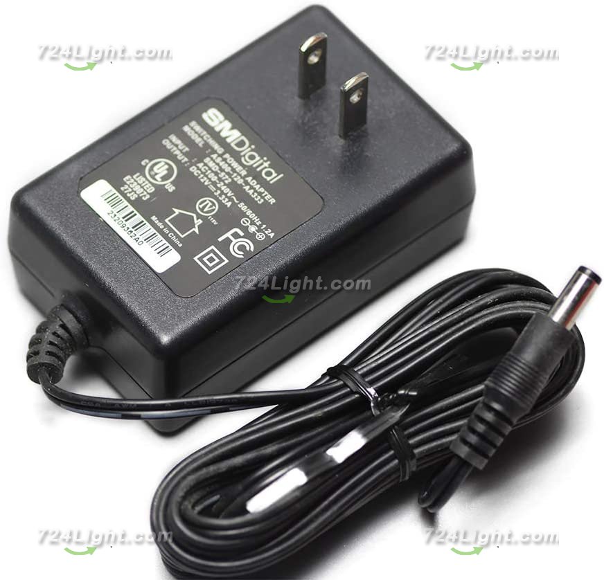 Various low discount power supplies[UL Listed] BrightRoom Switching Power Supply DC 12V 36W Max Plug Power Adapter Converter Transformer