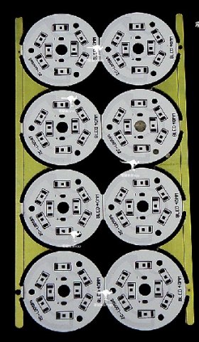 4W 8LED SMD5630 5730 Circular Aluminum Plate Diameter Combination Φ40mmx8