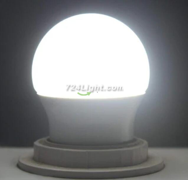 6 Pack 3Watt 250LM G4 LED Bulb Light (25W Equivalent) E27 Screw Base 100-240V AC Non-dimmable 50mm White Light LED Globe