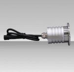 8PCS Pack 1W/3W IP67 Waterproof Dimmable Anti-Glare Stainless Steel Outdoor Cellular LED Underground Light