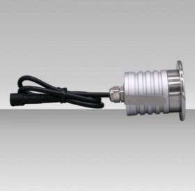 8PCS Pack 1W/3W IP67 Waterproof Dimmable Anti-Glare Stainless Steel Outdoor Cellular LED Underground Light