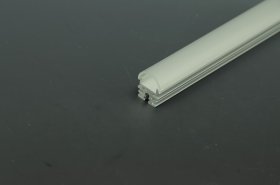 LED Aluminium Channel 1 Meter(39.4inch) LED profile With Round Cover For Rigid LED Module 5630 2538 LED Strip