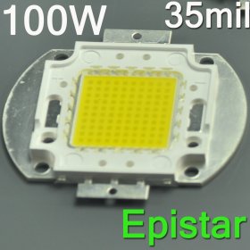 Epistar 100W Brightest LED Chip 8500 Lumens 35*35mil LED Beads Chip