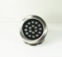 4 Pack 18W LED Under Water Light, Stainless Steel Housing, 190mm in Diameter, Single Color DC24V, IP68 Waterproof Fountain Light