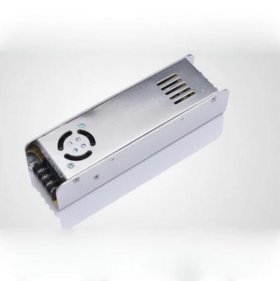 Low Profile Slim Metal House Screw Terminal Adapter Power Supply 110-220V AC to 12V DC