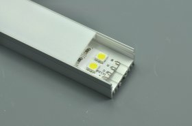 LED Channel Super Wide 21mm LED Profile 1 meter (39.4inch) LED Strip Channel With Heat Sink