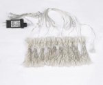 2PCS Pack of Curtain String Lights, 300 LED 9.8ft x 9.8ft 8 Lighting Modes Fairy Lights IP44 Certificated Plug in, Waterproof Lights for Christmas Party Wedding Outdoor Indoor Wall Deco