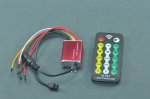 Mini DC12V IR007 144W IP65 Waterproof 3 Channel Red LED Repeater LED Controller for RGB LED Strip Light