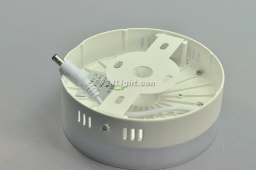 12W DL-HQ-202-12W Panel LED light Round Diameter 121mm Height 45.5mm PVC Acrylic Cover Cabinet LED LED Downlight
