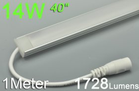 1meter Slim led rigid bar 5630 5050 liner for cabinet 39.3inch linear