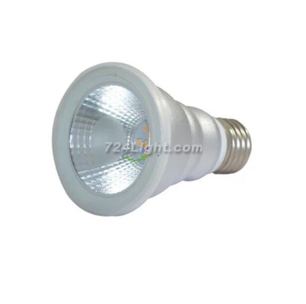 Outdoor PAR20 LED Light Bulb 7W 600Lumen (60W Equivalent) 120-degree Flood Beam E27/E26 Non-Dimmable Waterproof IP65 Par Light