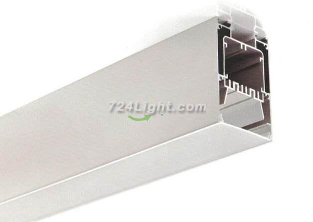 1 Meter 39.4\" Suspended LED Aluminum Profile LED Channel 90mm(H) x 60mm(W) Suit 35.3mm Flexible LED Strips