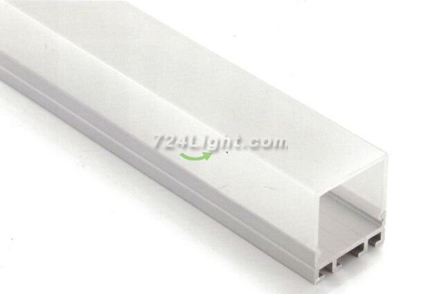 LED Aluminium Extrusion Recessed LED Aluminum Channel 28mm x 25.4mm suit for max 22.8mm width strip light