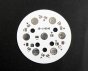 6~7W LED High Power Aluminum Plate Diameter 50mm 6~7 Series Connections