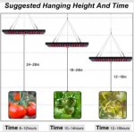 Black Oblong 40W AC85~265V LED Grow Light for Indoor Plant, Full Spectrum Panel Grow Light with IR UV, Indoor Plant Growing Lamp for Succulents, Veg and Flowering/Greenhouse Hydroponic