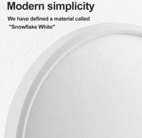 Modern LED Ceiling Light 7 Inch 12W Flush Mount Bedroom Light Fixtures Ceiling