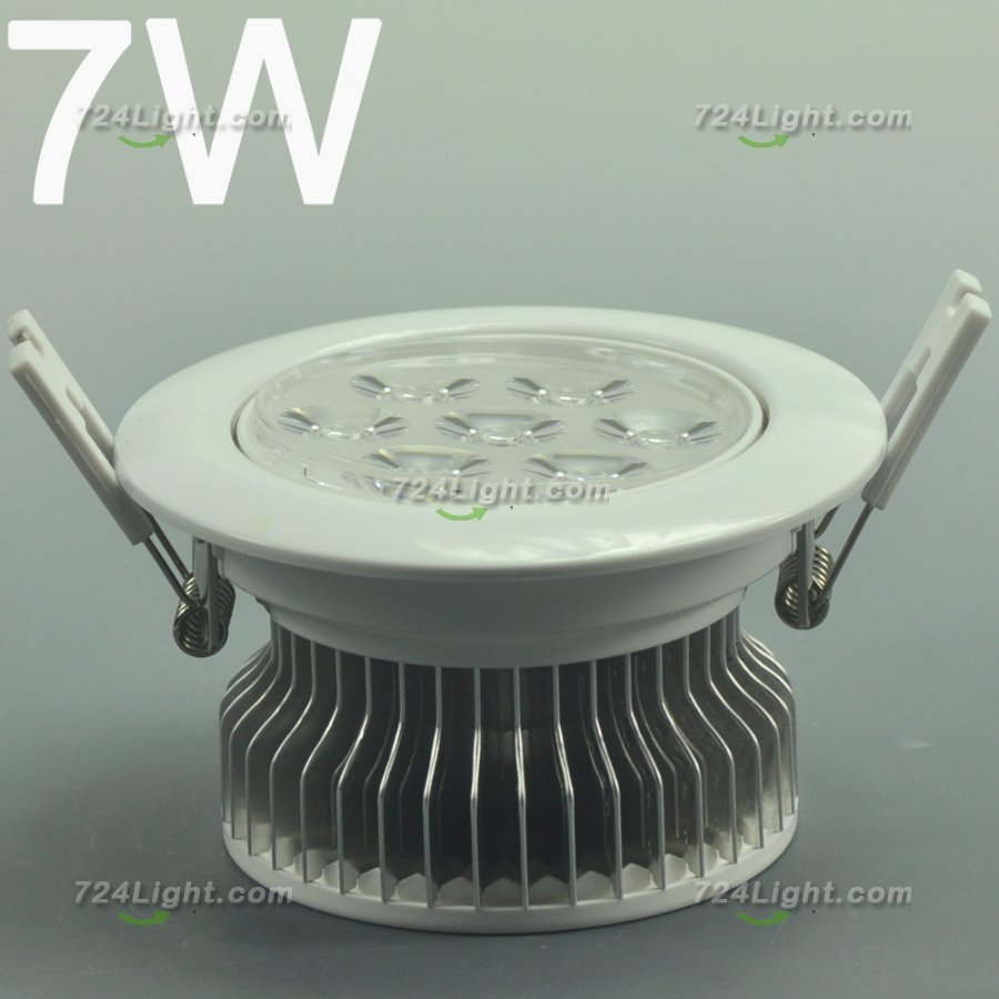 7W LD-CL-CPS-01-7W LED Down Light Cut-out 92mm Diameter 4.2\" White Recessed Dimmable/Non-Dimmable LED Down Light